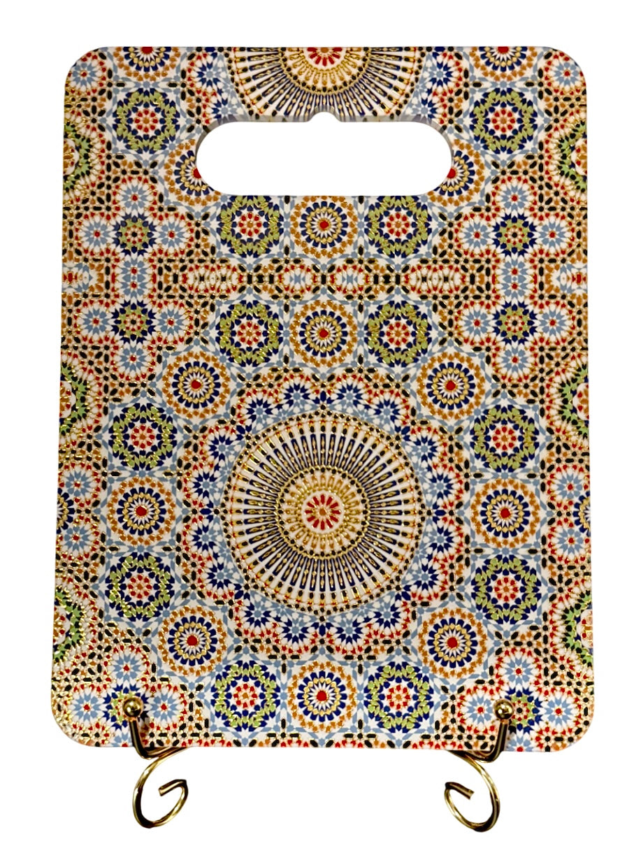 Zellige Servierplatte (rechteckig)