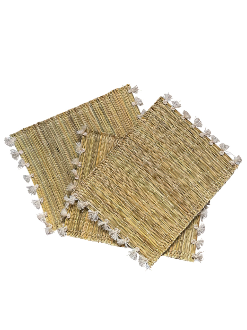 Tischsets aus Stroh und Baumwolle – Tamazight