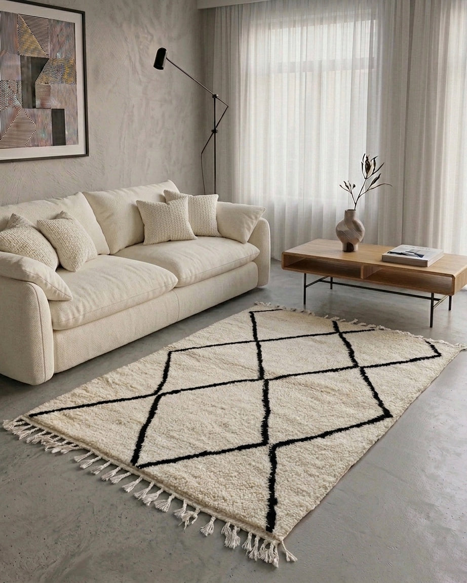 Teppich Beni Ouarain - 1,60 x 1,06