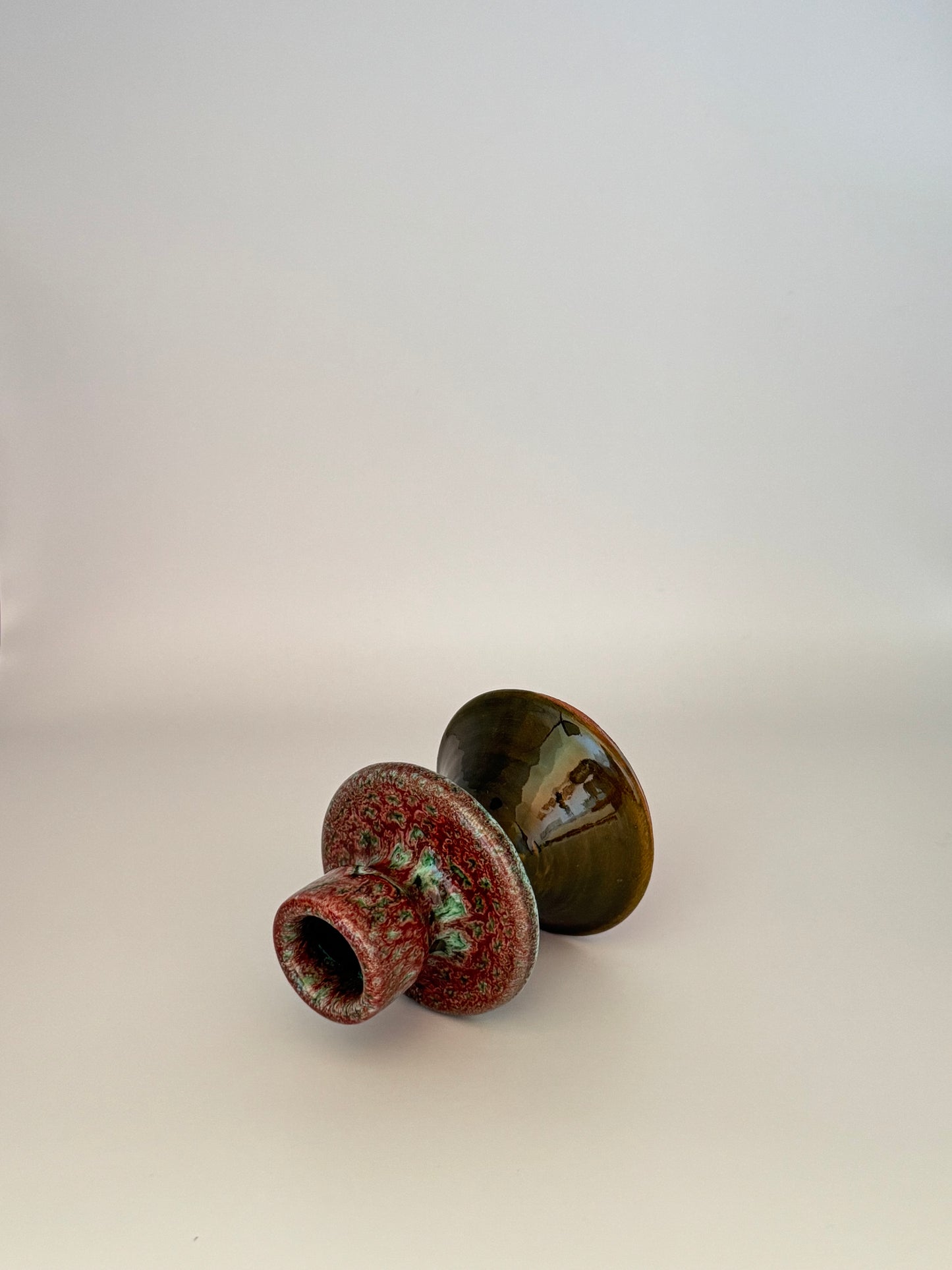 Handgefertigte Keramik-Kerzenhalter (klein)