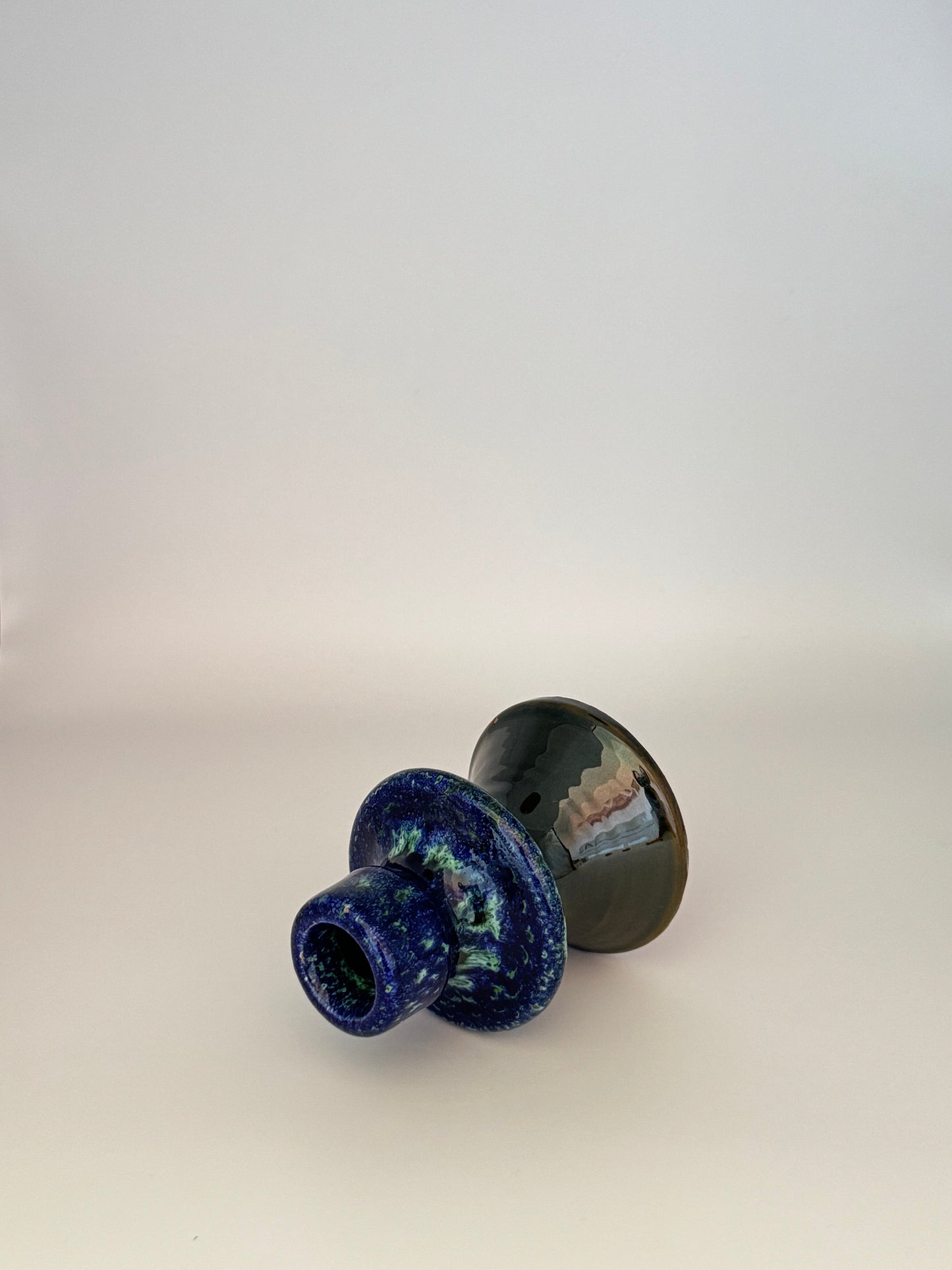 Handgefertigte Keramik-Kerzenhalter (klein)