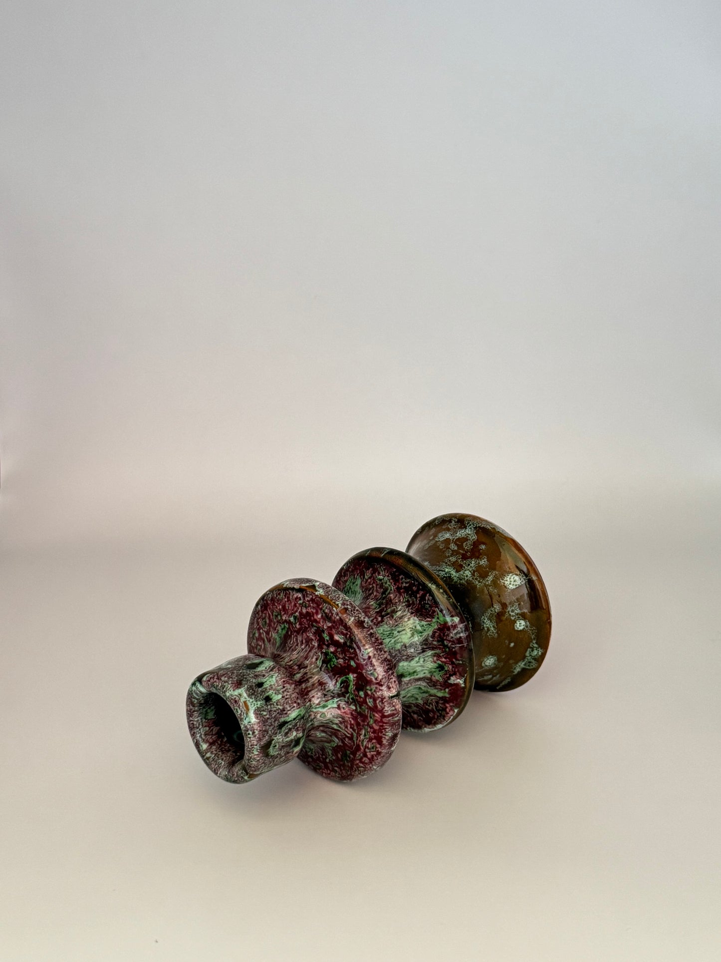 Handgefertigte Keramik-Kerzenhalter (mittel)