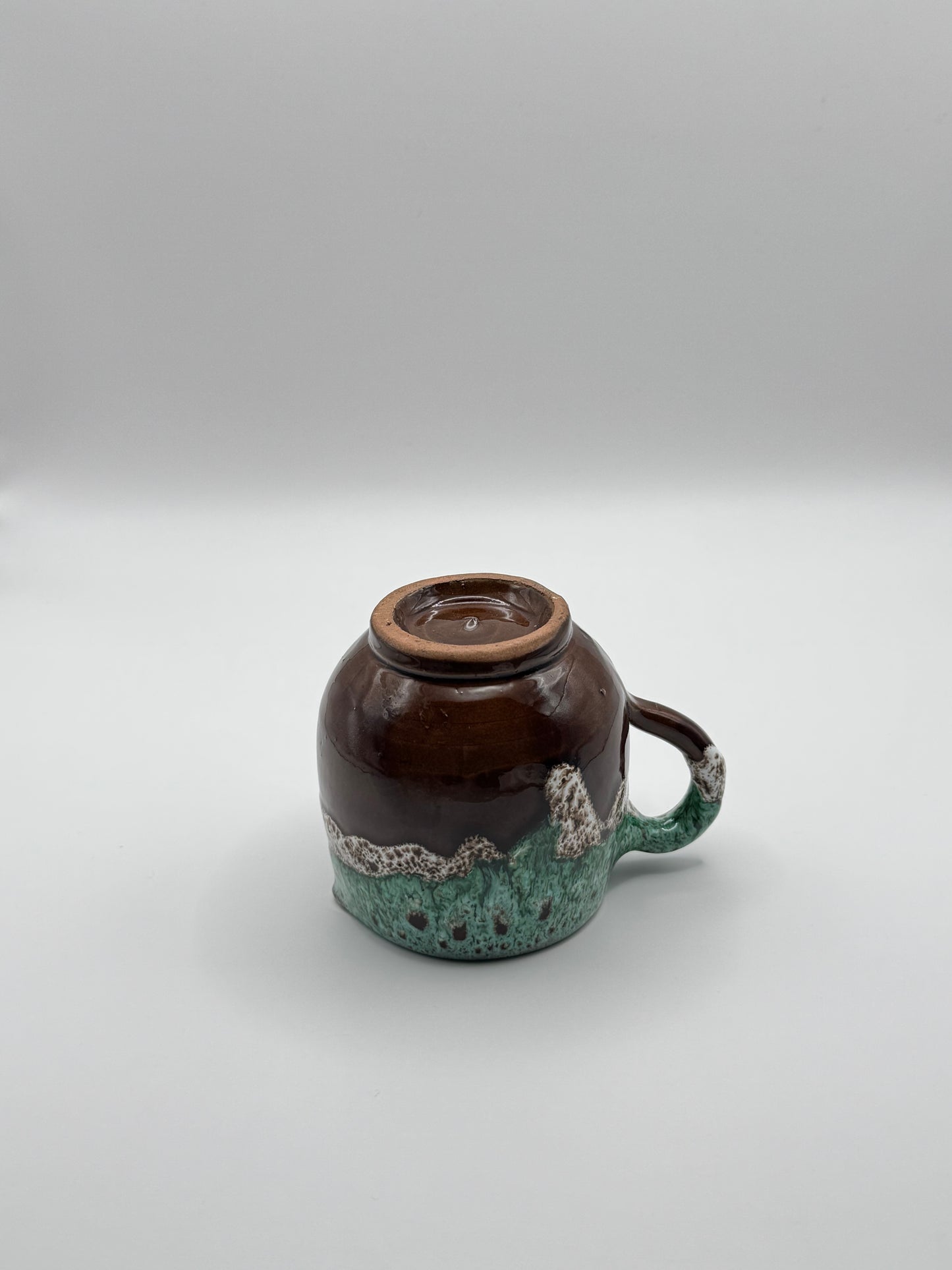 Handgefertigtes Keramikkännchen - Lagoon