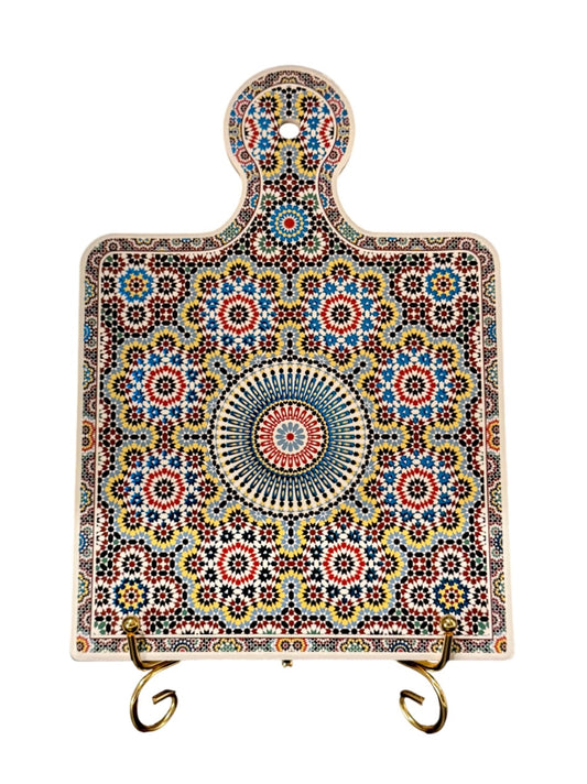 Zellige Servierplatte (quadratisch)