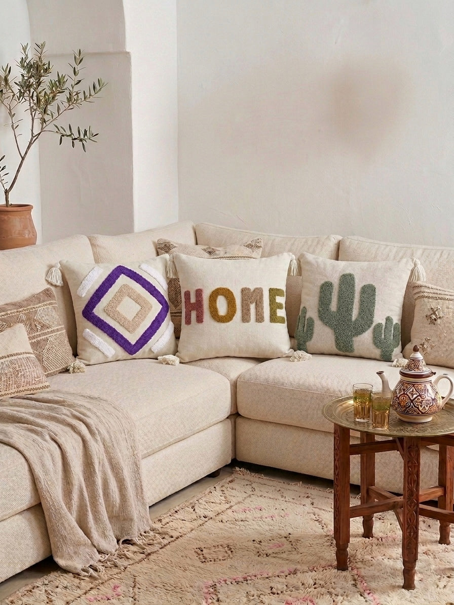 Baumwolle Kissen - Quadratisch