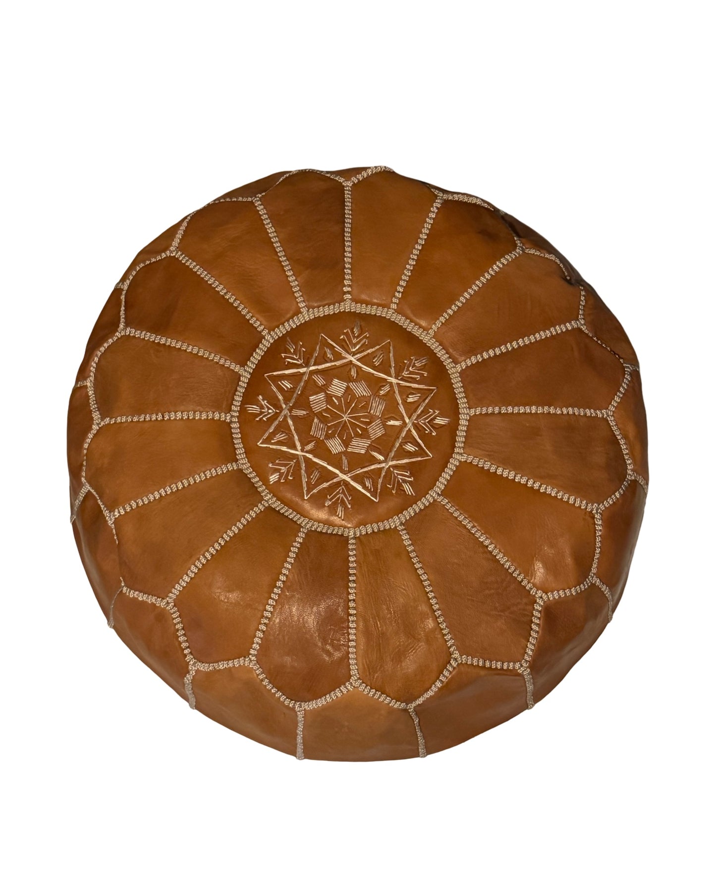 Leder Poufs - Sabra