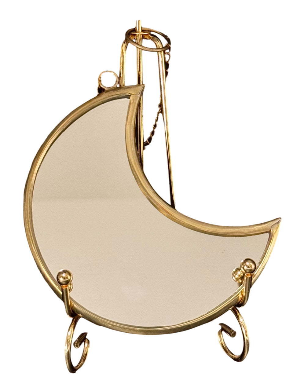 Mini-Spiegel aus Kupfer (Herz, Tropfen & Halbmond)