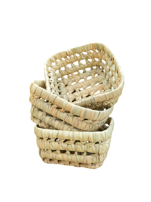 Kleiner quadratischer Korb  - Ovalia Square