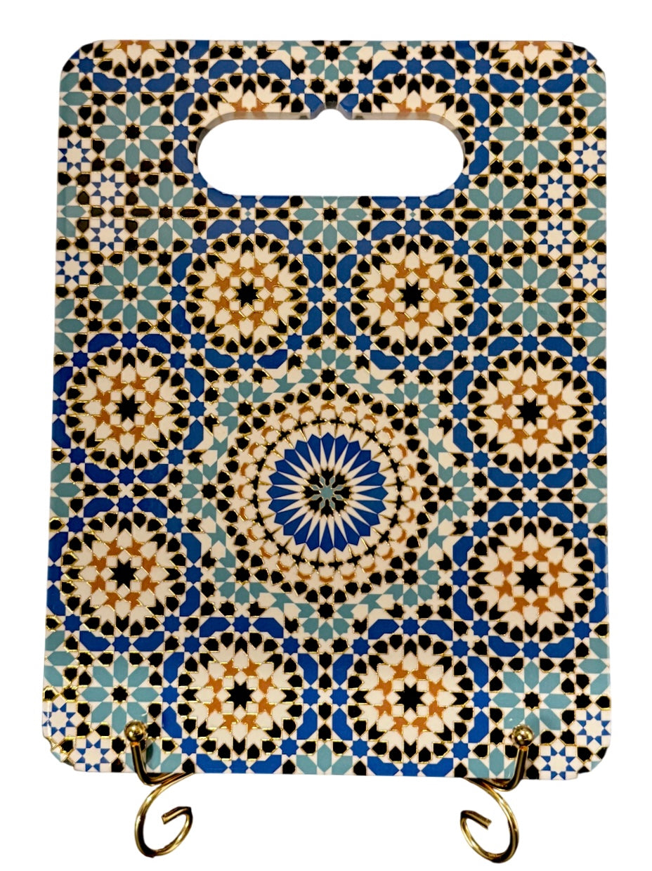 Zellige Servierplatte (rechteckig)