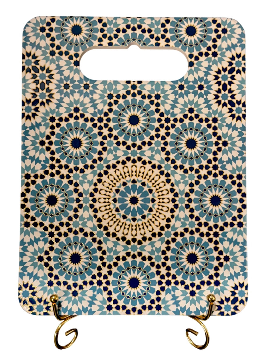 Zellige Servierplatte (rechteckig)