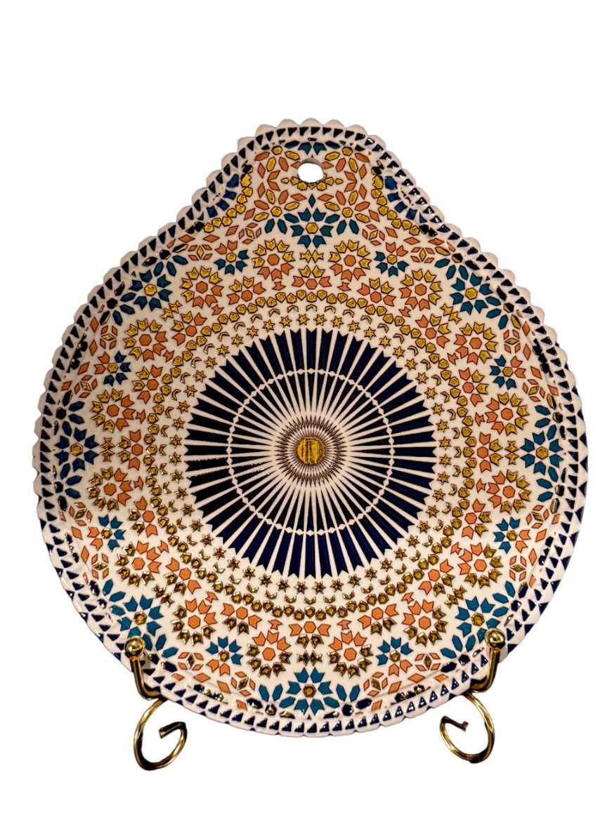 Zellige Servierplatte (rund)