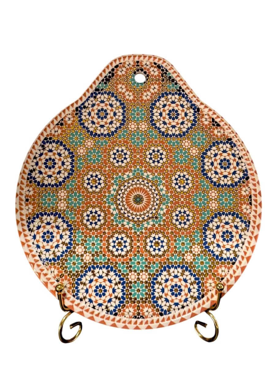 Zellige Servierplatte (rund)