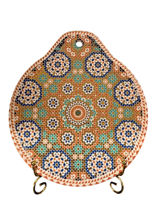 Zellige Servierplatte (rund)