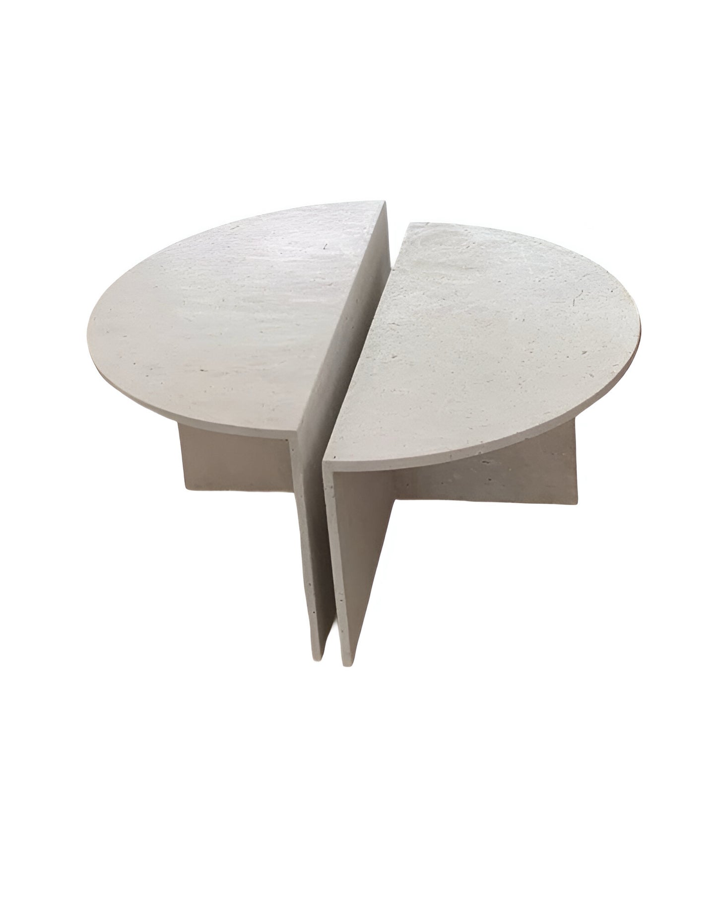 Modulares Couchtisch-Set aus Travertin - Amaray