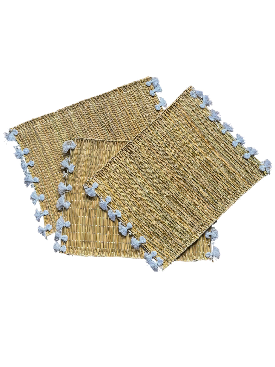 Tischsets aus Stroh und Baumwolle – Tamazight