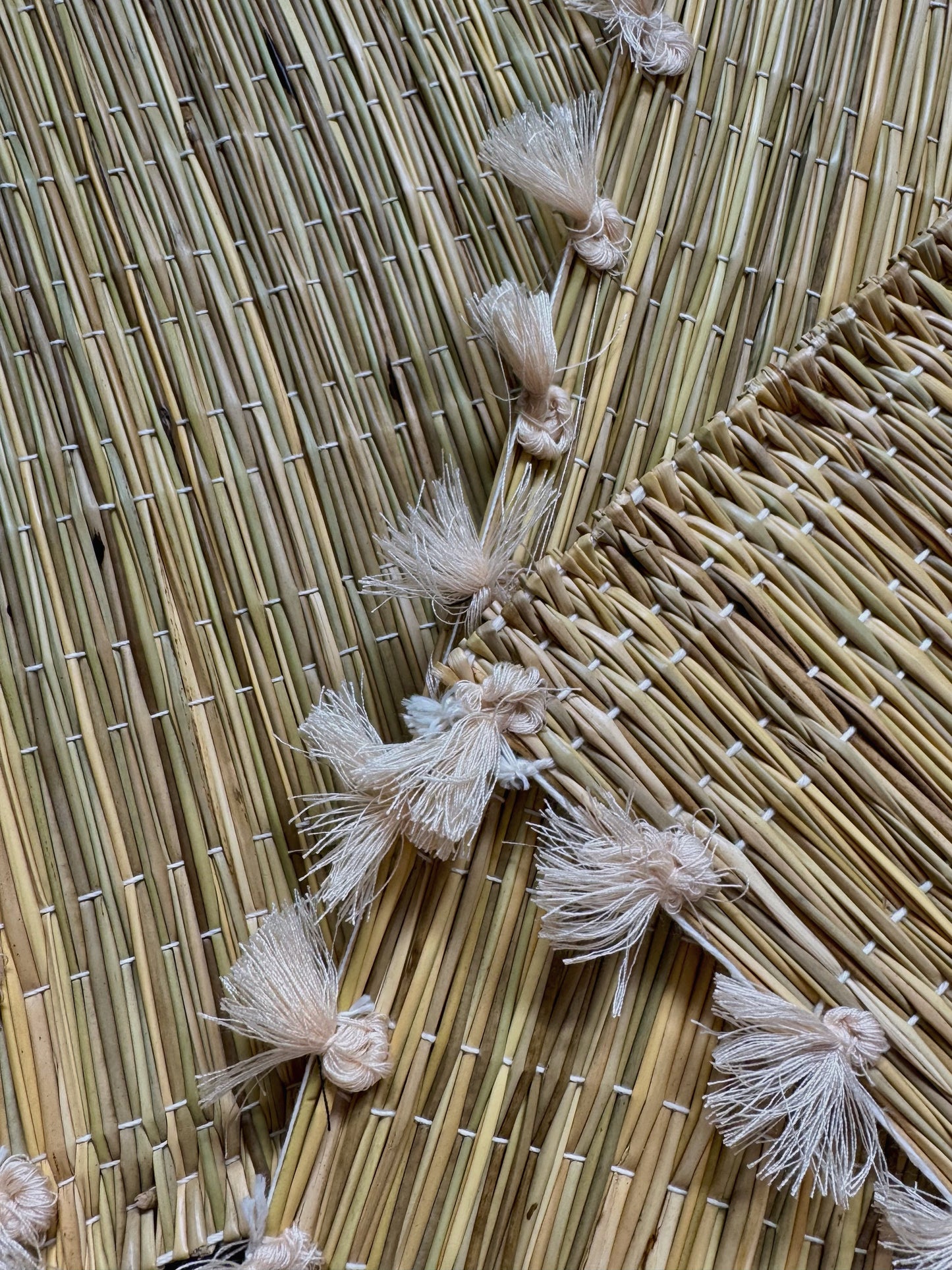 Tischsets aus Stroh und Baumwolle – Tamazight